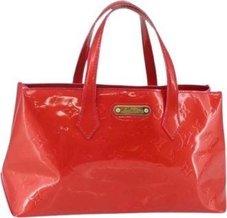 Louis Vuitton Pre-owned Handbags, female, Red, Size: ONE SIZE Pre-owned Vintage Leather Handbag