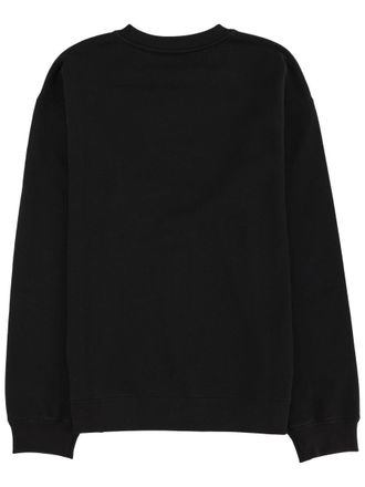 Valentino Logo-Graphic Cotton Sweatshirt - Black