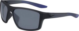 Nike Authentieke Brazen Fury Bril - Heren - Zonnebrillen - Grijs - 60 MM - Accessoires