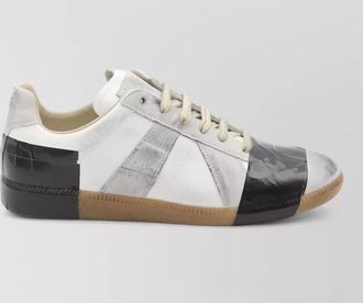 Maison Margiela leather low-top sneakers