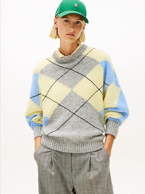 Jersey oversize de mezcla de alpaca