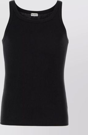 Dolce & Gabbana ribbed slim-fit tank top