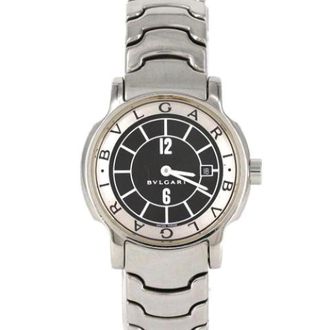 Bulgari Pre-owned Vintage Polshorloge - Dames - Vintage Horloges - Zwart - ONE Size - Vintage