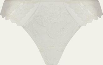 Lise Charmel Sublime Organza Lace & Tulle Thong