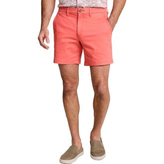 Tommy Bahama Boracay Island Stretch Cotton Chino Shorts in Red Ginger at Nordstrom, Size 40