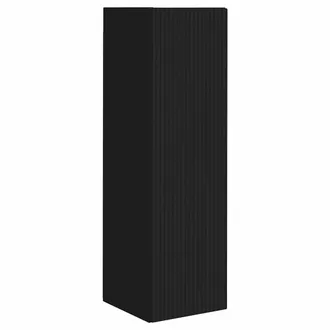 vidaXL Mobile Tv Da Parete 30 X 31 X 100 Cm Nero Legno Ingegnerizzato Vidaxl
