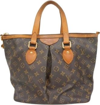 Louis Vuitton Pre-owned Handbags, female, Brown, Size: ONE SIZE Pre-owned Vintage Canvas Handbag