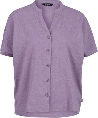 Stoic Hemp54 BjurholmSt. S/S Blouse Bluse f&uuml;r Damen | rosa