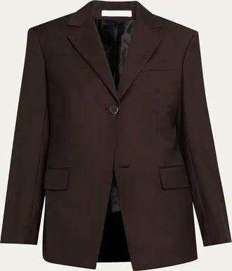 Helmut Lang Cut-Away Blazer