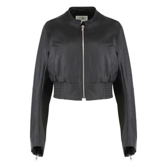 Maison Margiela Jassen, Dames, Zwart, S, Coats