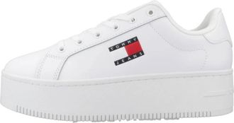 Tommy Jeans Flatform Sneakers voor Vrouwen - Dames - Sneakers - Wit - 42 EU - Schoenen