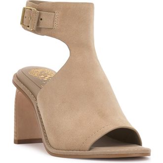 Vince Camuto Faelan Peep Toe Sandal in Tortilla at Nordstrom Rack, Size 9.5