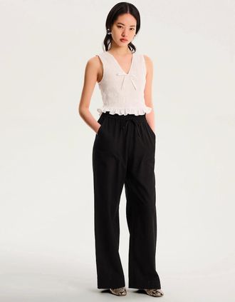 Omnes Womens Rommy Trouser In Black - Size: 20