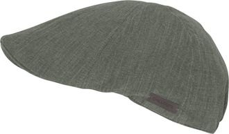 Chillouts Schieberm&uuml;tze CHILLOUTS Jesolo Hat, Herren, Gr. L/XL, gr&uuml;n (khaki), Web, Baumwolle, meliert, unifarben, M&uuml;tzen Schieberm&uuml;tze, langlebig, temperatur- &