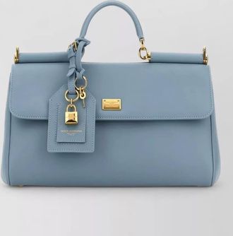 Dolce & Gabbana my sicily leather shoulder bag top handle