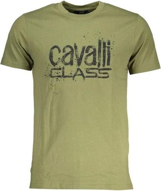 Cavalli Heren, Tops, Groen, Maat: XL Katoen