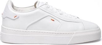 Santoni Schoenen, Dames, Wit, 37 EU, Leer, sneakers