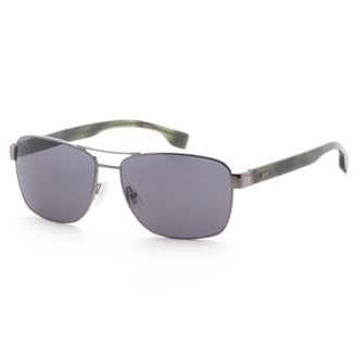 HUGO BOSS Mens 60mm Dark Ruthenium Sunglasses BOSS1240-S-KJ1-60