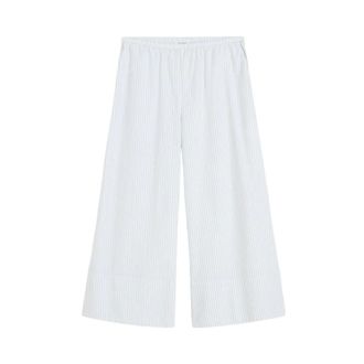 By Malene Birger Broeken, Dames, Wit, L, Katoen, Luisa High-Waist Broeken