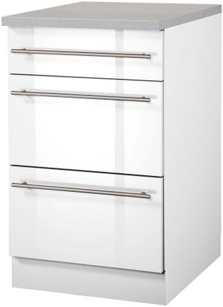 Wiho Küchen Unterschrank »Chicago« 50 cm breit mit 2 Auszügen