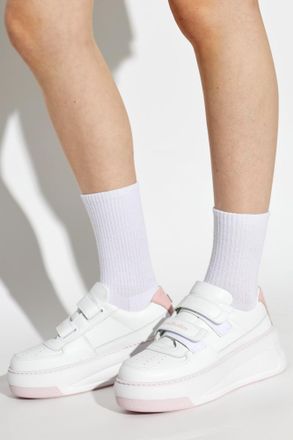 Acne Studios Platform Sneakers, Womens, White