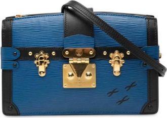Louis Vuitton Pre-owned Cross Body Bags, female, Blue, Size: ONE SIZE Pre-owned Cross Body Bag