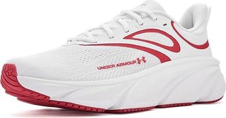 Under Armour Charged Rogue 6 Mens Shoes White/White/Red : 12.5 D - Medium, Synthetic