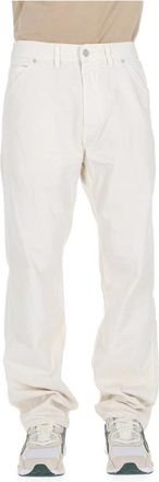 Haikure Dillon Straight Jeans - Heren - Regular Fit Jeans - Wit - W33 - Katoen - Jeans