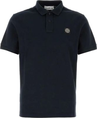 Stone Island Poloshirt met korte mouwen - Blauw