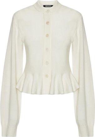 Rotate Shirts - Dames - Vesten - Wit - S - Truien & Vesten