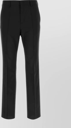 Valentino Garavani wool blend straight-leg trousers