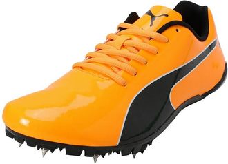 Puma Unisex Adults Evospeed PREP Sprint 3.5 Track and Field Shoe, Sun Stream-PUMA Black-PUMA White, 7.5 UK