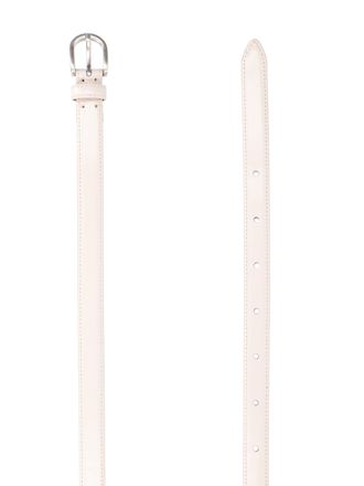 Mfpen Mens Belts White Cow Leather