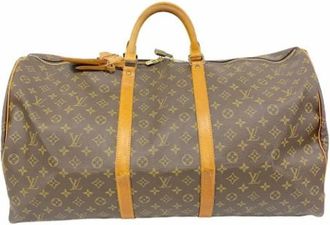 Louis Vuitton Vintage, unisex, Bruin, ONE Size, Pre-owned Weekendtas