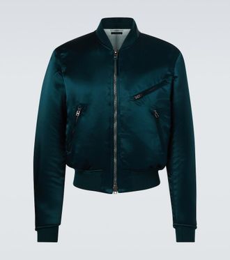 Tom Ford Bomber in raso