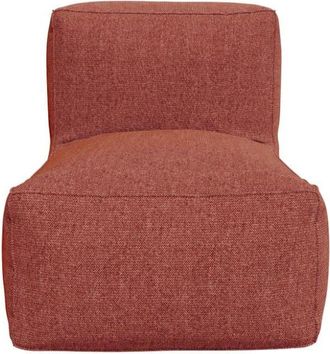 VENTE-UNIQUE.COM Sill&oacute;n de jard&iacute;n olefina terracota