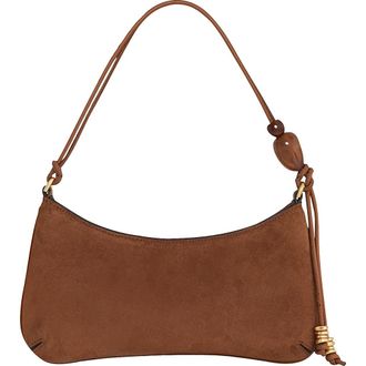 Rebecca Minkoff Reina Leather Shoulder Bag in Cocoa at Nordstrom