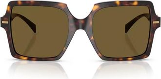 Versace Brown Square Ladies Sunglasses VE4441 108/73 55