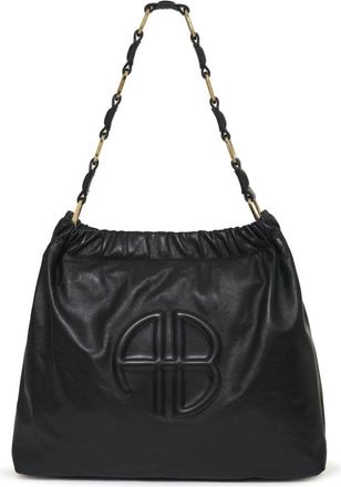 Anine Bing Kate leather shoulder bag - women - Leather - One Size - Black