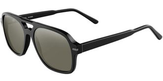 Serengeti Eyewear Marco Polarized SS602007 Mens Sunglasses Black Size 57