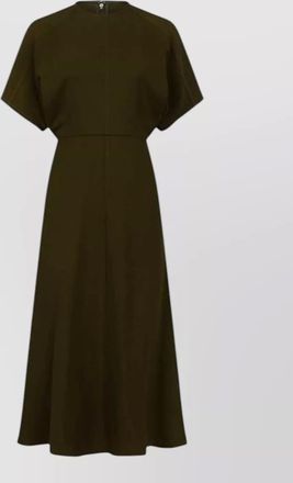 Victoria Beckham draped midi dress