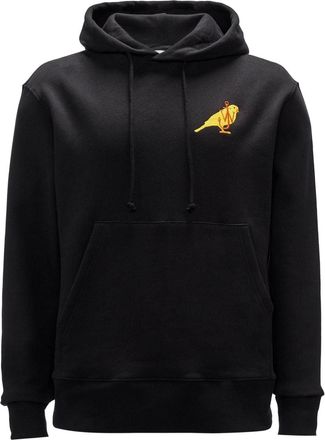 J.W.Anderson Canary organic cotton hoodie - men - Organic Cotton - L - Black
