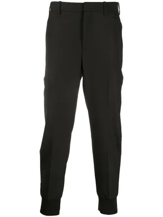 Neil Barrett Pantaloni affusolati sartoriali - Nero
