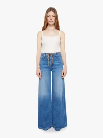 Mother Drawn Undercover Sneak Jean In Blue