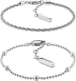 Calvin Klein 2-delige Layered armbandset