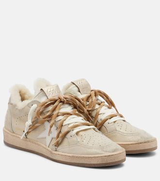 Golden Goose Zapatillas Ball Star de ante con borrego