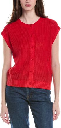 Eileen Fisher Linen-Blend Vest
