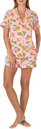 Kate Spade New York print short pajamas in Pink Print at Nordstrom, Size X-Large