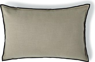 Febronie Coj&iacute;n algod&oacute;n natural / negro 60x40