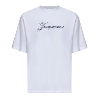 Jacquemus Le T-shirt - male - Jacquemus - T-Shirts - White - XL - Tops